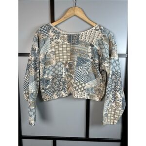 Vintage Glory Us OverSize Knit Pullover Sweater 90s Cottagecore Boho Women's XS